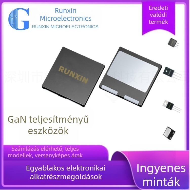 Runxin Micro RX65T300HS2H GaN teljesítmény MOSFET DFN8x8 csomagban