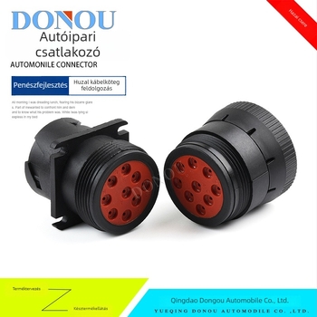 HD16-9-1939S De Chi vízálló autóipari csatlakozó 9-tűs diagnosztikai interfész HD10-9-1939P