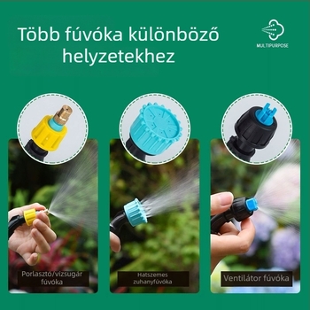 Elektromos permetező öntözéshez és fertőtlenítéshez, újratölthető, hordozható beltéri és kültéri használatra