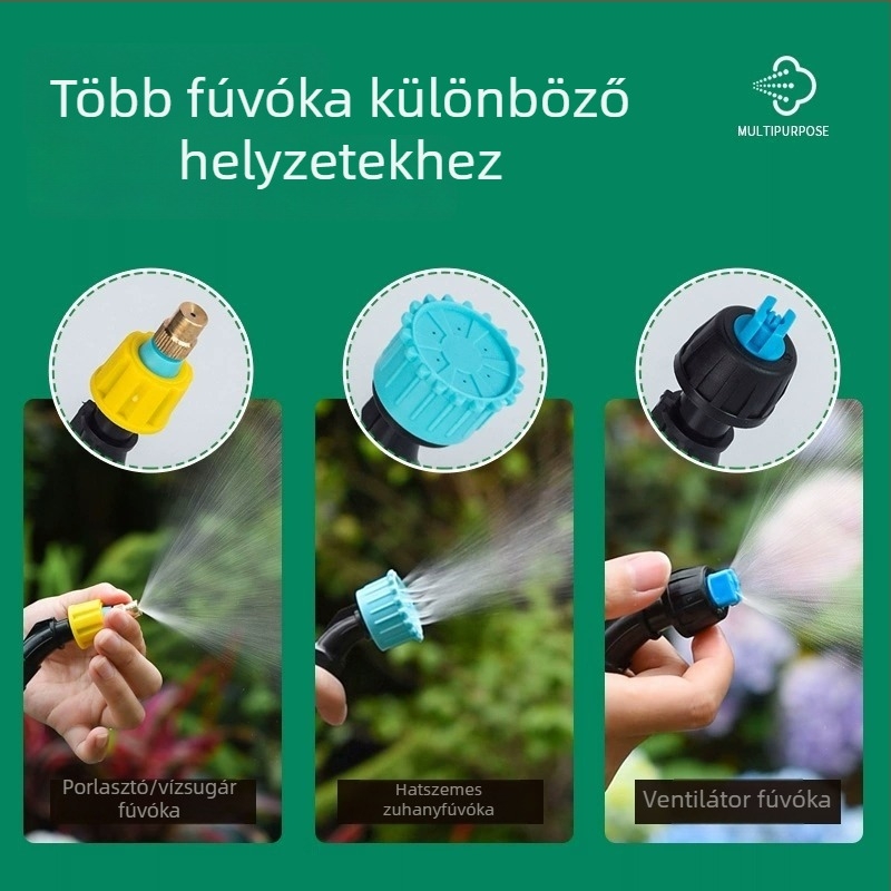 Elektromos permetező öntözéshez és fertőtlenítéshez, újratölthető, hordozható beltéri és kültéri használatra