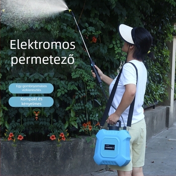 Hordozható elektromos öntöző kanna háztartási használatra, kompakt, újratölthető permetező, többfunkciós automata öntözés
