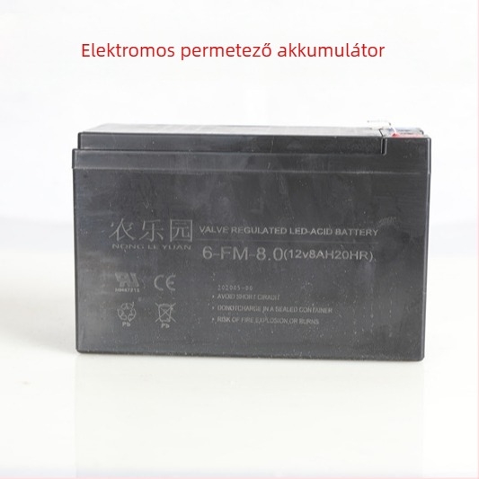 Elektromos hátizsákos permetező ólom-akkumulátorral, nagy kapacitású, növényvédelmi célokra