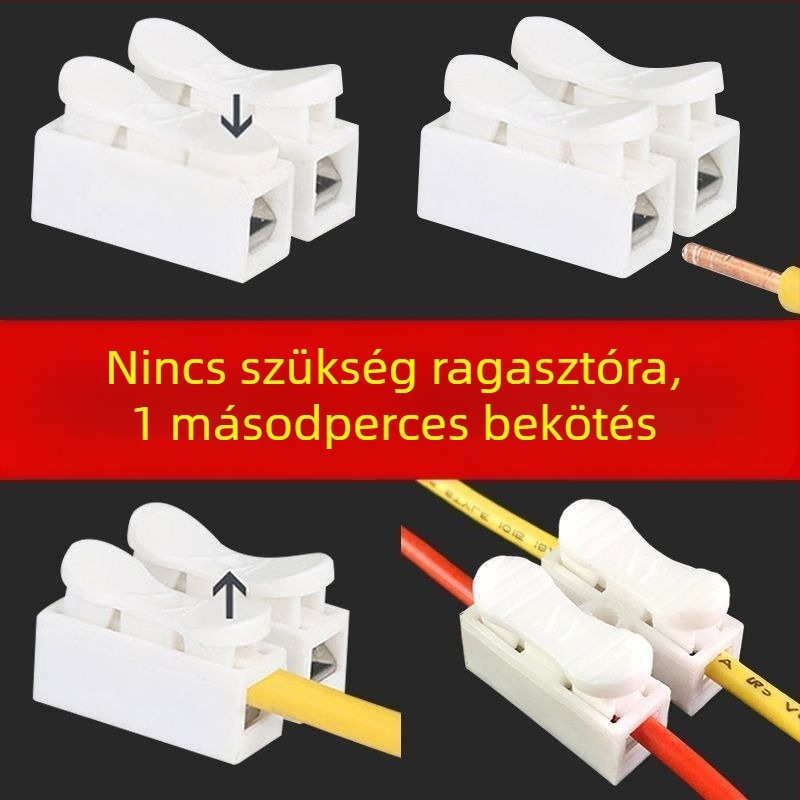 Neck Strength Sdf Gyors terminál-kábel csatlakozó downlighthoz – klipek, rögzítő és vezeték szigetelés