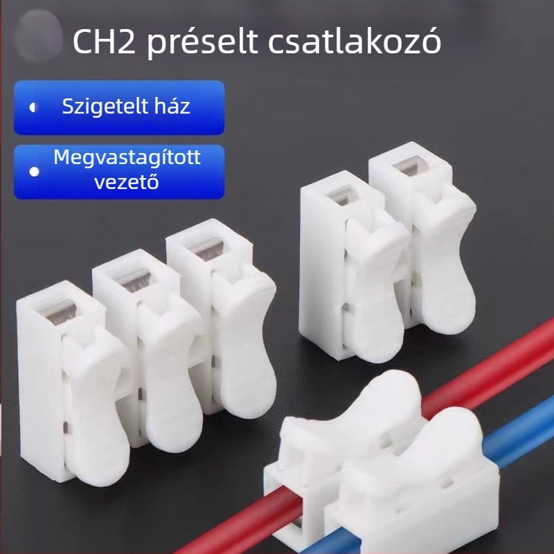 Neck Strength Sdf Gyors terminál-kábel csatlakozó downlighthoz – klipek, rögzítő és vezeték szigetelés