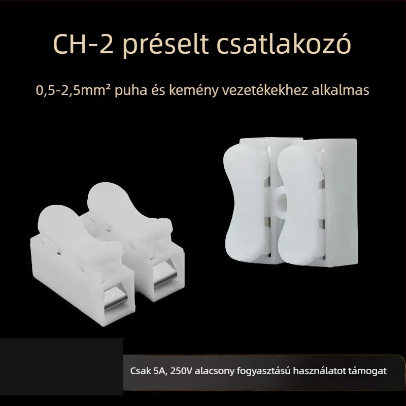Neck Strength Sdf Gyors terminál-kábel csatlakozó downlighthoz – klipek, rögzítő és vezeték szigetelés