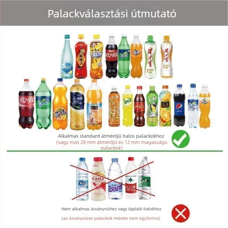Coca-Cola üveghez illeszkedő permetező húzókarral, kézi nyomású permetező növények öntözésére