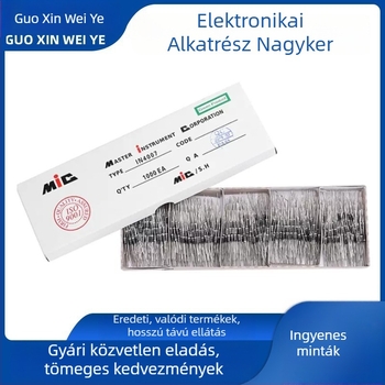 1N4007 1A 1000V egyenirányító dióda DO-41 gyors helyreállítású IN4007