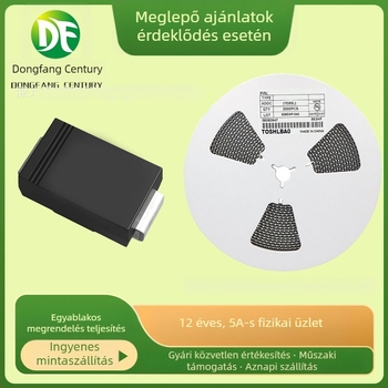 DF márka SS34 és 1N5822 Schottky diodeok, 3A, SMA DO-214AC csomag, 3C digitális alkalmazásokhoz