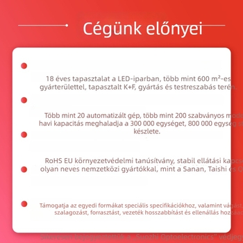 F3 kerek fejű zöld LED gyöngy, 3 mm dugós jelző LED oldalsó rövid lábakkal