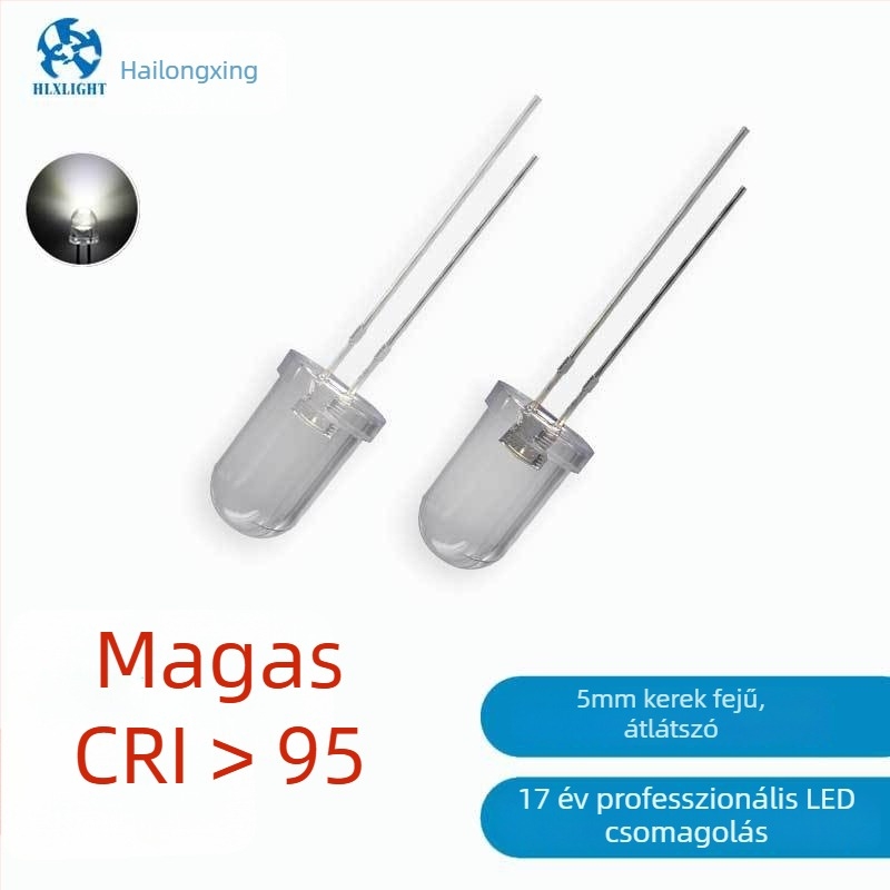 F3, F4, F5, F8, F10 LED gyöngyök közös katóddal és közös anÓddal, kétszínű és egyszínű LED-ek