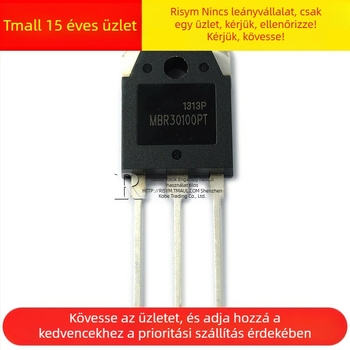 Risym Core Schottky dióda MBR30100PT, MBR30100, 30A 100V TO-247 csomag