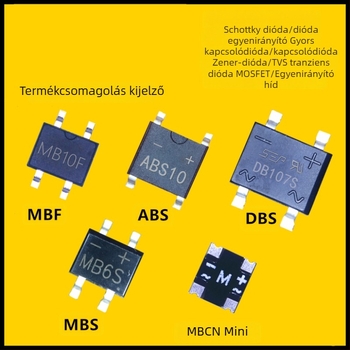 SS510L SMB felületszerelt Schottky dióda, alacsony VF, alacsony feszültség esés, SMB/DO-214AA csomagolás
