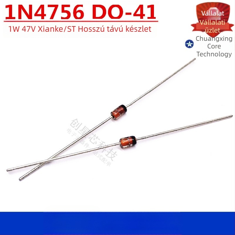 1W Zener dióda 1N4756 47V DO-41, Chenko/ST