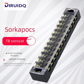 TB-1512 15A 12P Rögzített terminálblokk