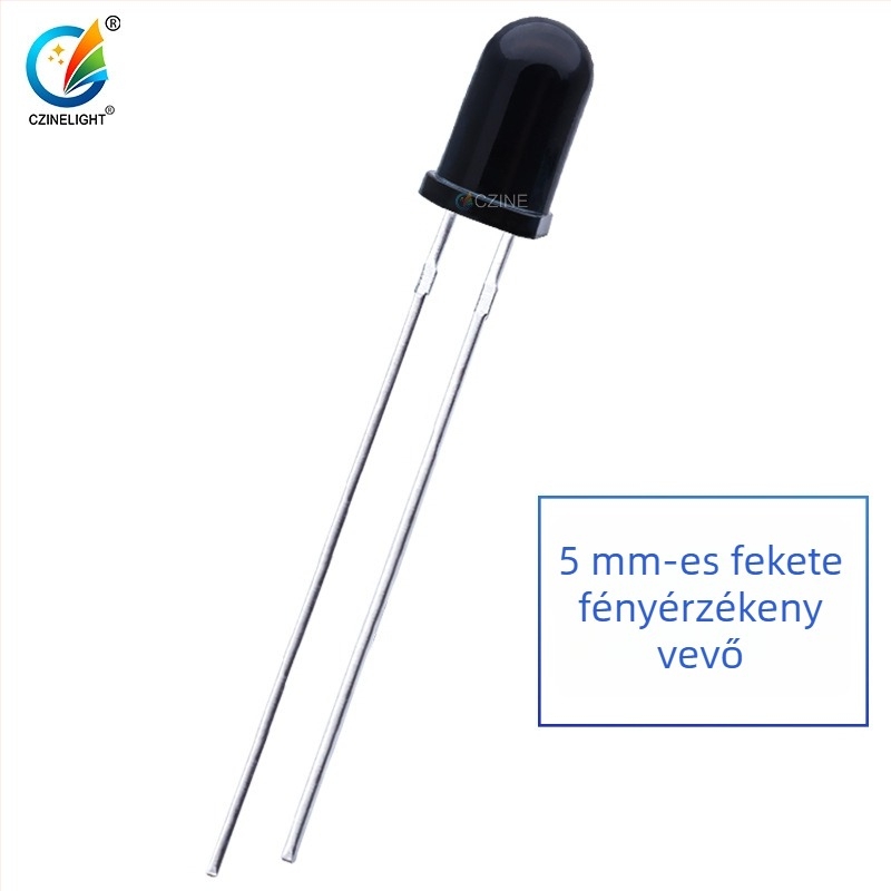 5 mm-es infravörös adó- és vevőpár, 850 nm és 940 nm IR LED-ek monitorozó világításhoz