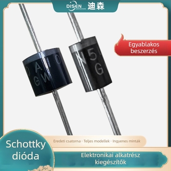 1N5408 nagyáramú dióda, DO-27 átmenő furatos kivitel, visszafolyás elleni védelem