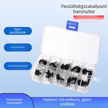 TO-220 sorozat, 50 db, nagy teljesítményű háromterminálos feszültségszabályozó LM317T