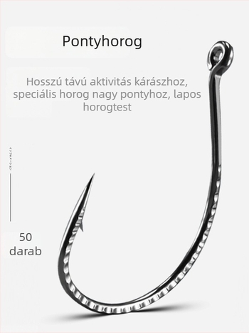 8003 Megerősített fordított horog puha csali és giliszta-utánzat — mandarín hal, sügér és balin számára