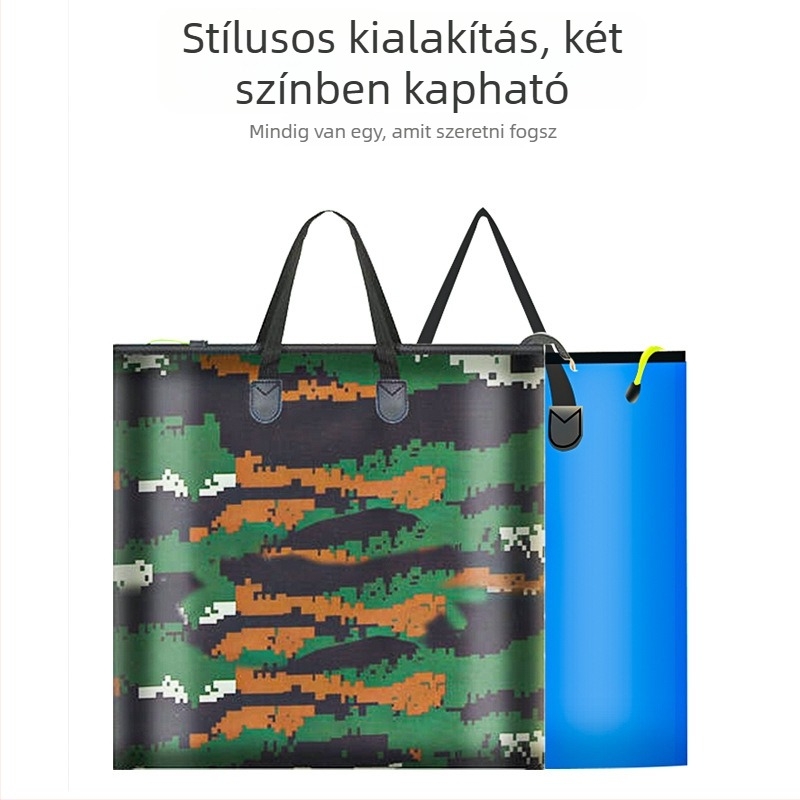 Halvédő táska – Multifunkcionális, vízálló tárolótáska a horgászathoz, összecsukható