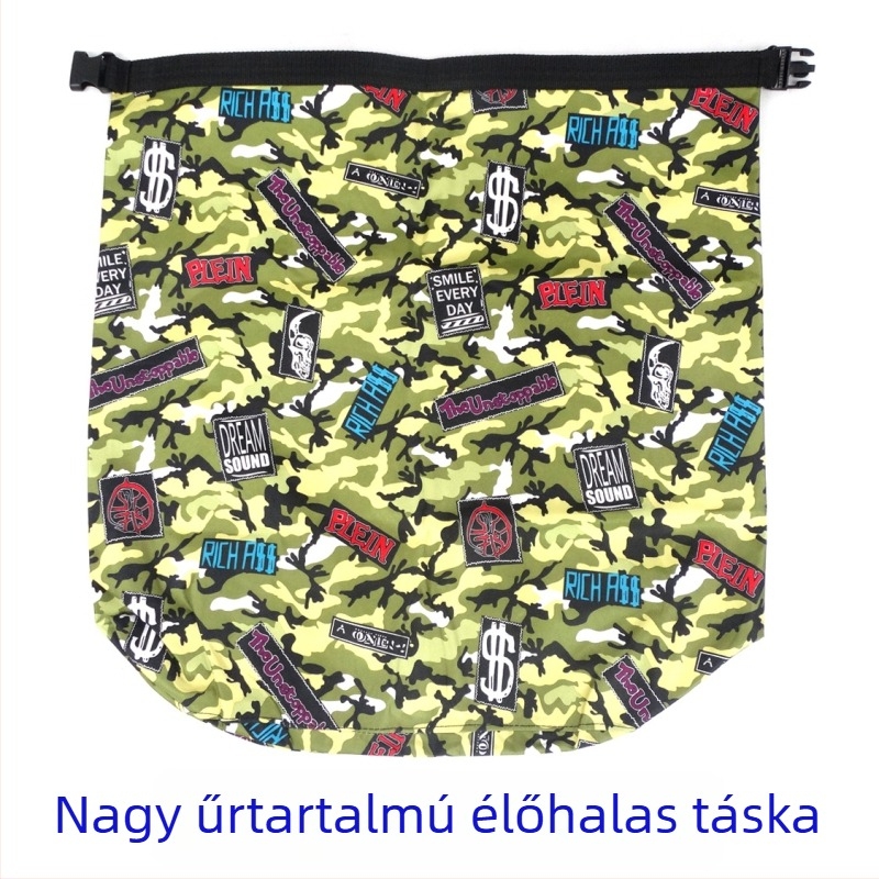 Összecsukható élőhalas táska autóba és horgászathoz