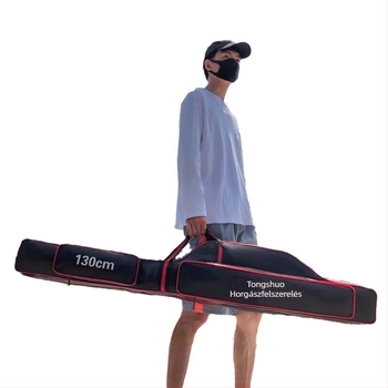 Tung Shuo vízálló horgászbot táska, 70 cm–1.3 m, többszörös rétegű felszerelés-táska