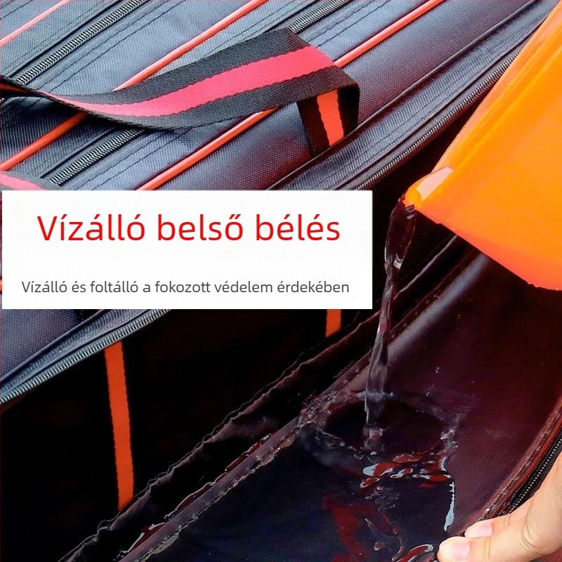 Tung Shuo vízálló horgászbot táska, 70 cm–1.3 m, többszörös rétegű felszerelés-táska