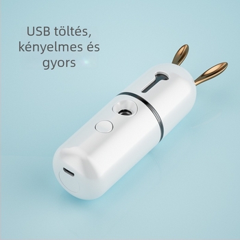 Kompakt kézi arc-hidratáló permetező, nano-mentes köd, USB tápegységgel, mini permetező