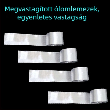 Ólomtartalmú tekercs horgászathoz – kis kiegészítők versenyszerű felszereléshez