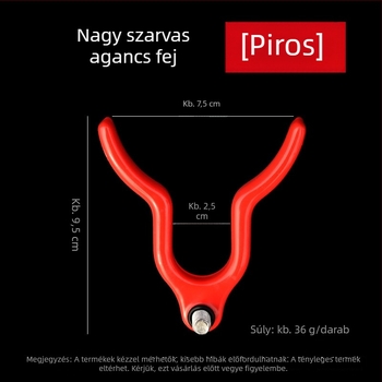 Horgászbot tartófej alumíniumötvözetből, agancs alakú dizájn