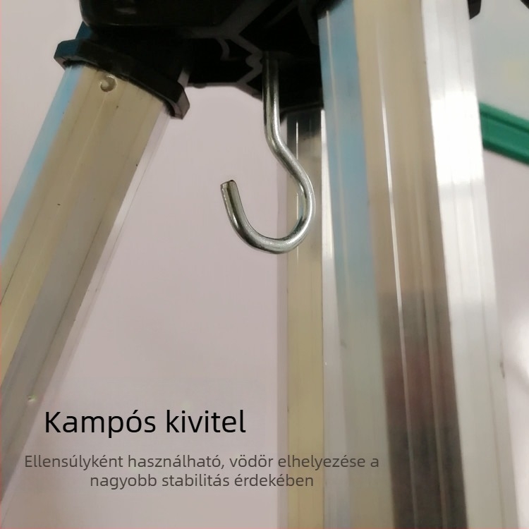 Alumíniumötvözetből készült háromszög alakú tartó tengeri horgászbotokhoz, kompakt összecsukható állvány ultra rövid botokhoz, 5 bot tároló