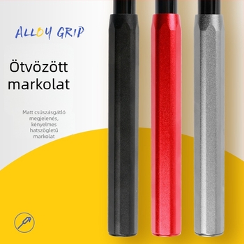 Alumínium horgászbot kiegészítő készlet: védőhüvely a fogantyúhoz, toronytartó, hátsó cső a hálóhoz, bot módosításához szükséges felszerelés