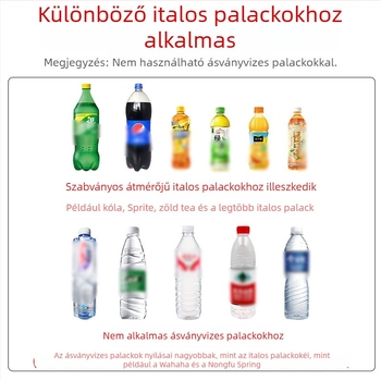 Rozsdamentes acélból készült italos palack permetező, kompakt otthoni kerti permetező fej push-pull mozgással