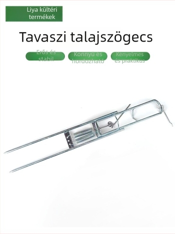 Talajon rögzített automata horgászbot-tartó tengerre, nagy érzékenységű rugóval