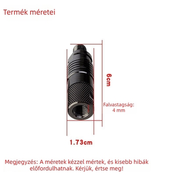 Európai stílusú tengerhorgászbot tartó gyors adaptorral és riasztócsatlakozókkal