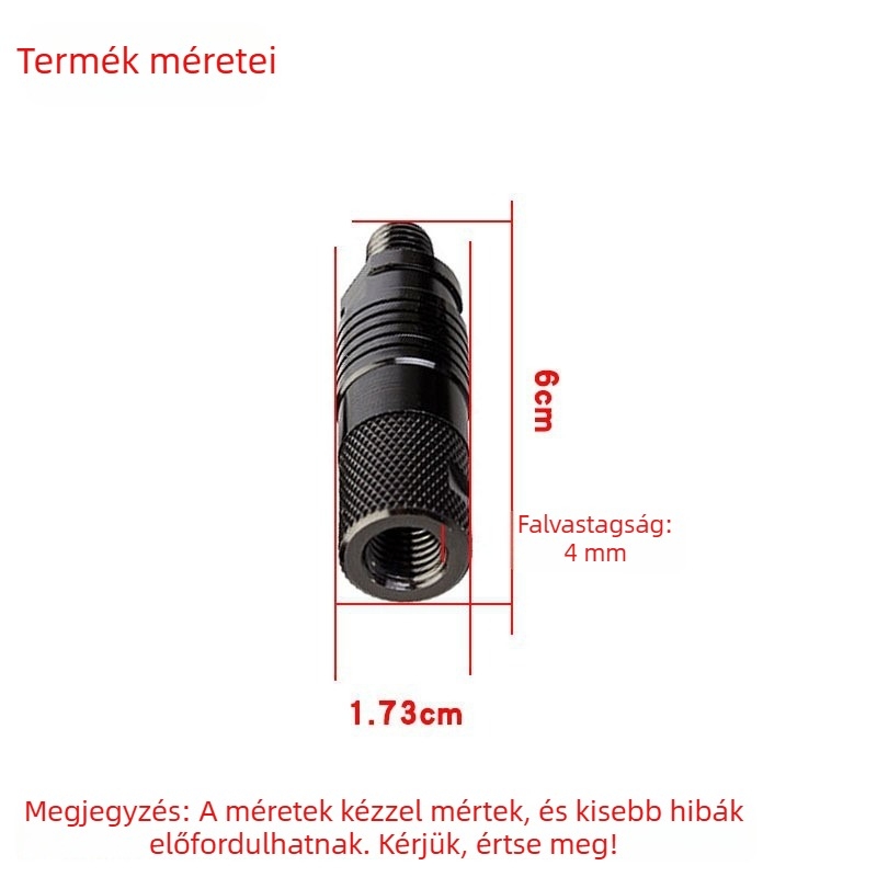 Európai stílusú tengerhorgászbot tartó gyors adaptorral és riasztócsatlakozókkal