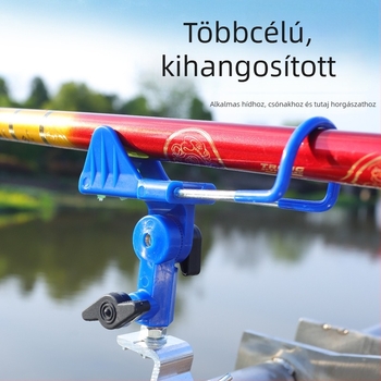 Hajóhoz való horgászbot tartó – sínre szerelve