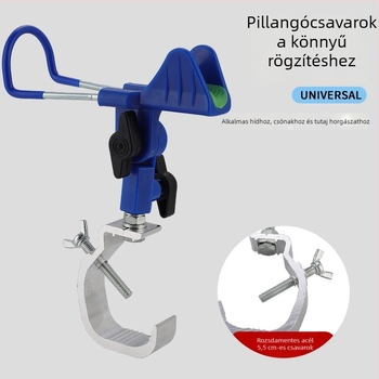 Hajóhoz való horgászbot tartó – sínre szerelve