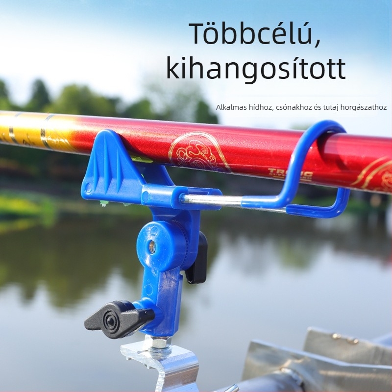 Hajóhoz való horgászbot tartó – sínre szerelve