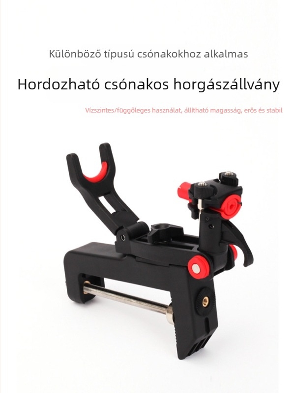 Többcélú csónakos horgászbot tartó, hordozható, rozsdamentes acélból, tengeri horgászathoz