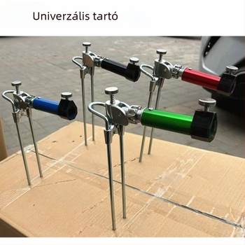 Univerzális állítható rozsdamentes acél talajba szúrható horgászbot-tartó