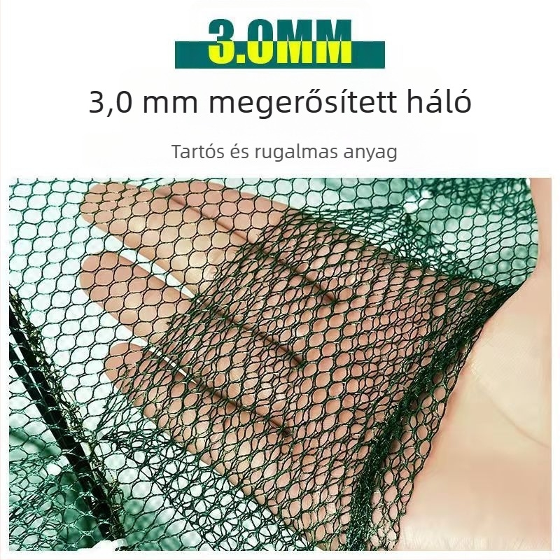 Akvakultúrához: garnéla ketrec, esernyő alakú ketrec és halászati ketrec