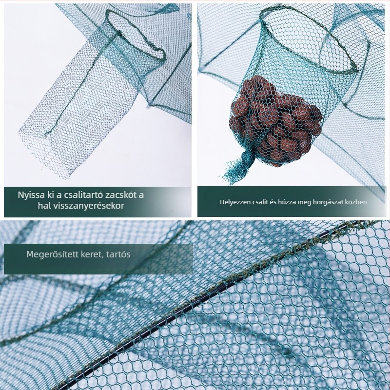 Yuxin horgászfelszerelés nylon – ernyőhálók, halászhálók, garnéla- és homárkosarak