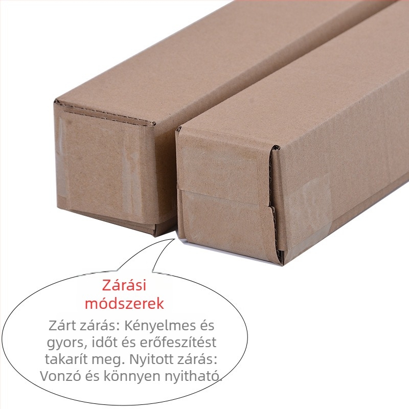 Téglalap alakú kartoncsomagoló doboz autóablaktörlőkhöz, horgászfelszereléshez, növényekhez és virágokhoz, esernyőkhöz