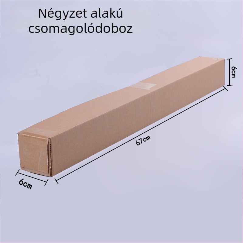 Téglalap alakú kartoncsomagoló doboz autóablaktörlőkhöz, horgászfelszereléshez, növényekhez és virágokhoz, esernyőkhöz