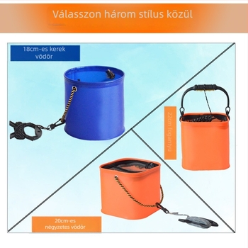 Összecsukható EVA halászkanna élő halak számára