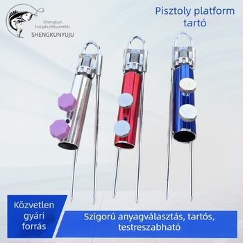 Személyre szabott univerzális fém tartó, megerősített háromszög talajcsatlakozóval, doboz és szék kettős használatra
