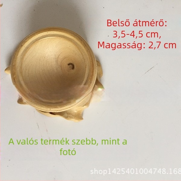Kézzel készített boxwood gyökérfaragás kristálygömb alapzattal, Dongyang fa‑faragvány otthoni dekorációhoz