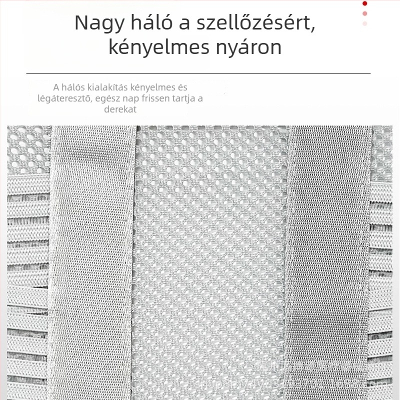Vékony orvosi ágyéki öv a hátfájás támogatására és a lumbális fájdalom enyhítésére, férfiaknak és nőknek