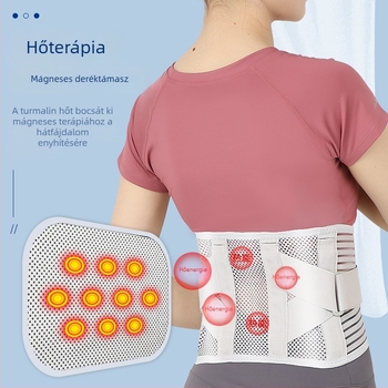 Lumbális támasztó öv a gerinc stabilizálásához és a porckorongsérv enyhítéséhez edzés közben