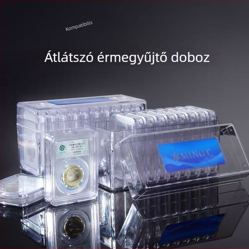 Mingtai PCCB minősített érme védő- és tároló doboz ezüstérmékhez